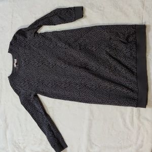 Cotton Sweater Dress Long Sleeve Size 12